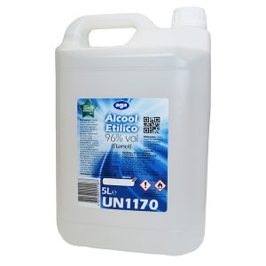 Álcool Etílico 96% (Etanol) 5L