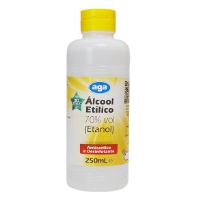 Álcool Etílico 70% (Etanol) 250mL