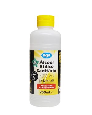 Álcool Etílico Sanitário Farmacêutico 70% vol. 250mL